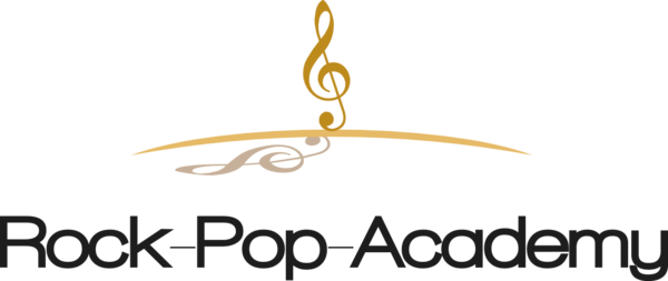 Note und Schriftzug Rock Pop Academy
