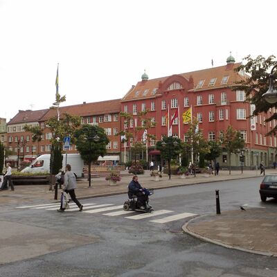 Marktplatz von Hässleholm