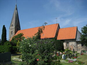 Au�enansicht der Borbyer Kirche