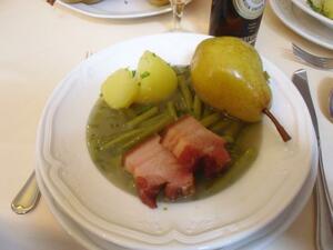 Birnen, Bohnen und Speck