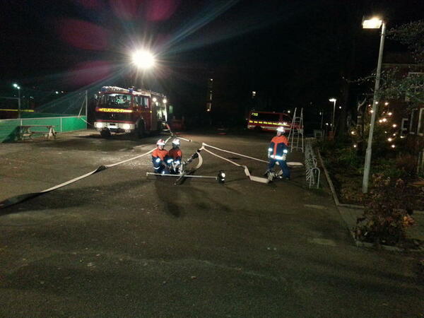 Jugendfeuerwehr &Uuml;bung