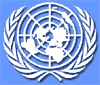 Logo der UNO (Vereinte Nationen)