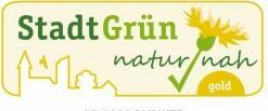 Schriftzug StadtGr&uuml;n Naturnah